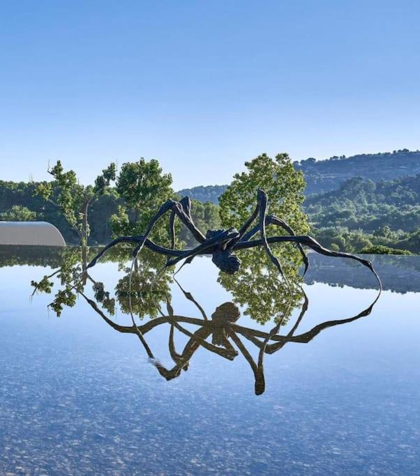 Maison Avec Jardin Et 3 Petits Chats , Proche Du Chateau Lacoste Villa Le Puy-Sainte-Reparade Luaran gambar